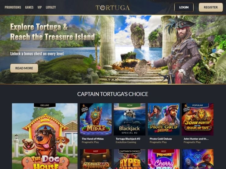 Image: Qu’est‑ce que Tortuga Casino ?